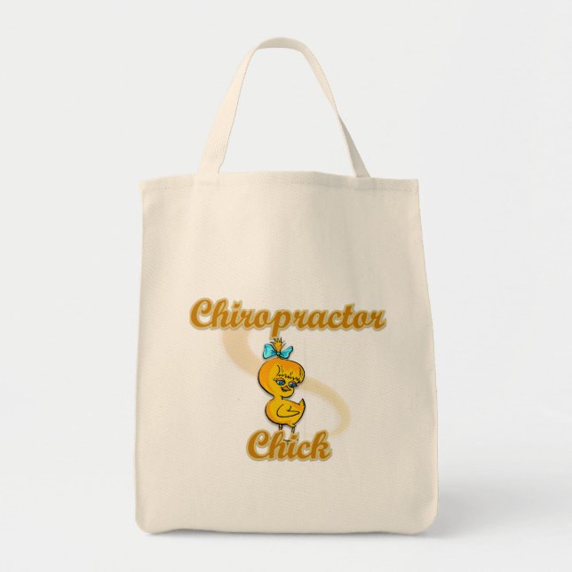 Tote Bag Chiropracteur Chick (Devant)