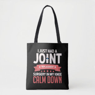Tote Bag Chirurgie De Remplacement En Coin La Récupératio