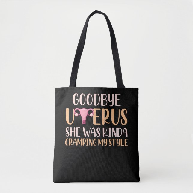 Tote Bag Chirurgie Uterus Suppression Hystérectomie Récupér (Devant)