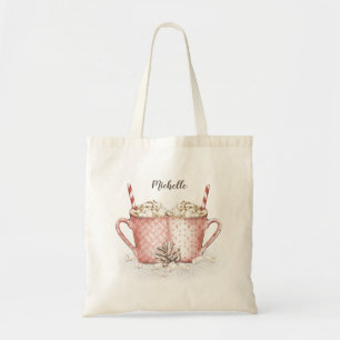 Tote Bag Chocolat chaud avec nom