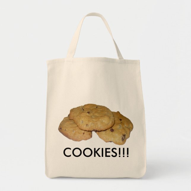 Tote Bag Chocolat Chip avoine Cookies (Devant)