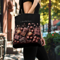 Chocolat chocolat cacao Nom personnalisé Texte