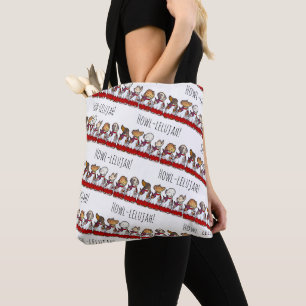 Tote Bag Chœur de chiens drôles Chœur de garçons de chœur H