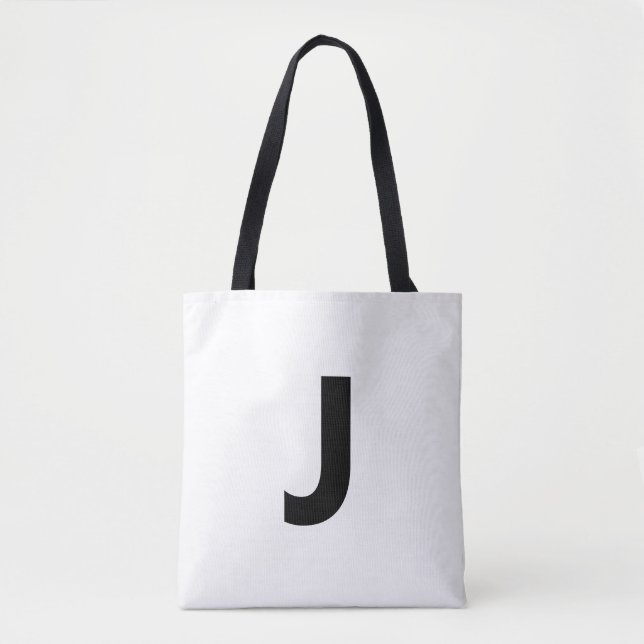 Tote Bag Choisir une lettre | Police : Ouvrir Sans Condensé (Devant)