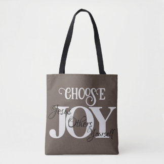 Tote Bag Choisissez Joy Jésus, Autres, Toi-même