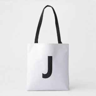 Tote Bag Choisissez n'importe quelle lettre Police : Open