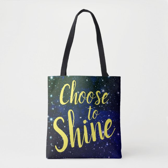 Tote Bag Choisissez Shine Stars Cosmos (Devant)