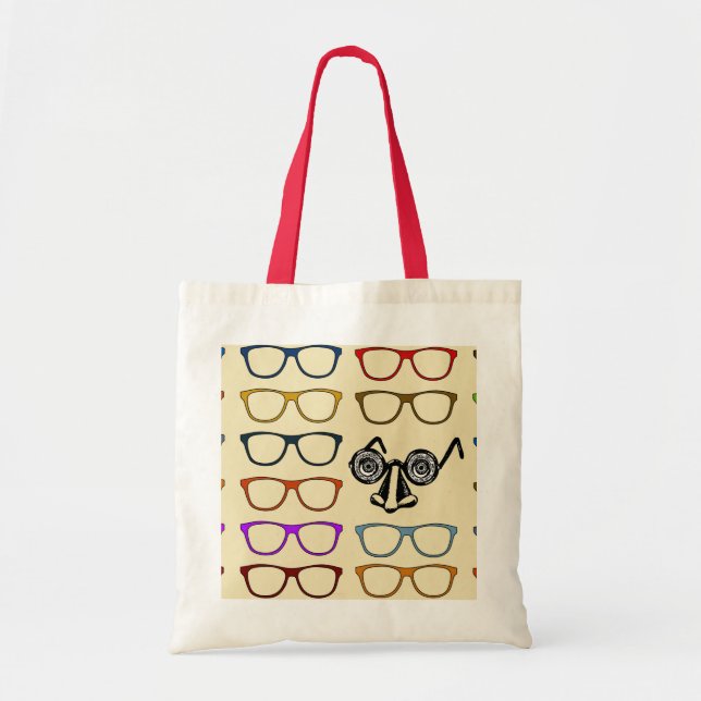 Tote Bag Choix - Lunettes de vue lunatiques (Devant)