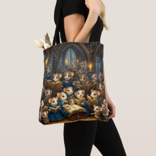 Tote Bag Chorale de souris de l'église