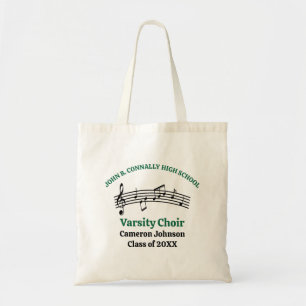 Tote Bag Chorale Green High School personnalisable