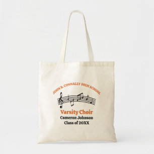 Tote Bag Chorale Orange High School personnalisable