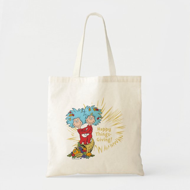 Tote Bag Chose Un Chose Deux Fête des Choses! (Devant)