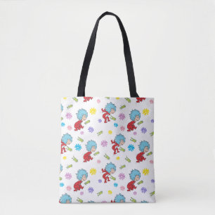 Tote Bag Chose Une Chose Deux Chaussures Hoppy Motif