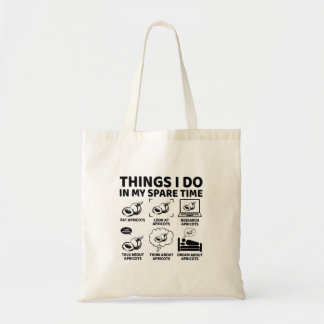 Tote Bag Choses que je fais pendant mon temps libre, amateu