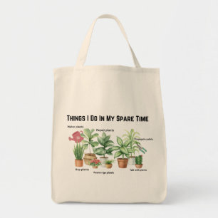 Tote Bag Choses que je fais pendant mon temps libre, cadeau