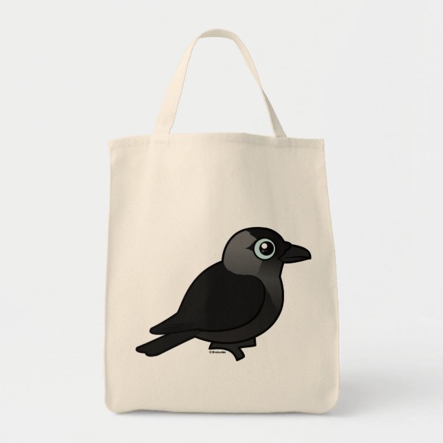 Tote Bag Choucas de Birdorable (Devant)