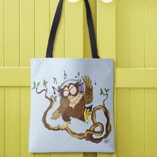 Tote Bag Chouette de musique