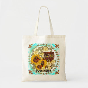 Tote Bag Chouette de tournesol
