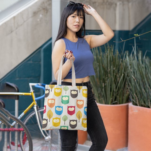 Tote Bag Chouettes (Créateur téléchargé)