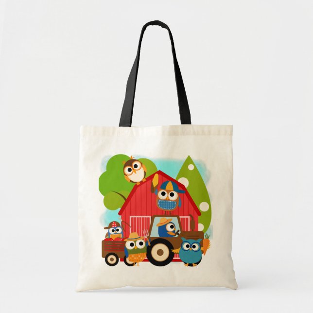 Tote Bag Chouettes (Devant)