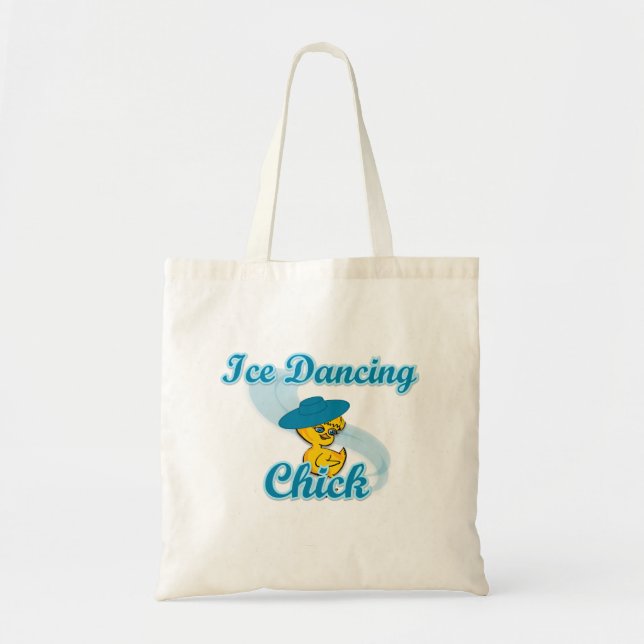 Tote Bag Chousse de danse sur glace #3 (Devant)