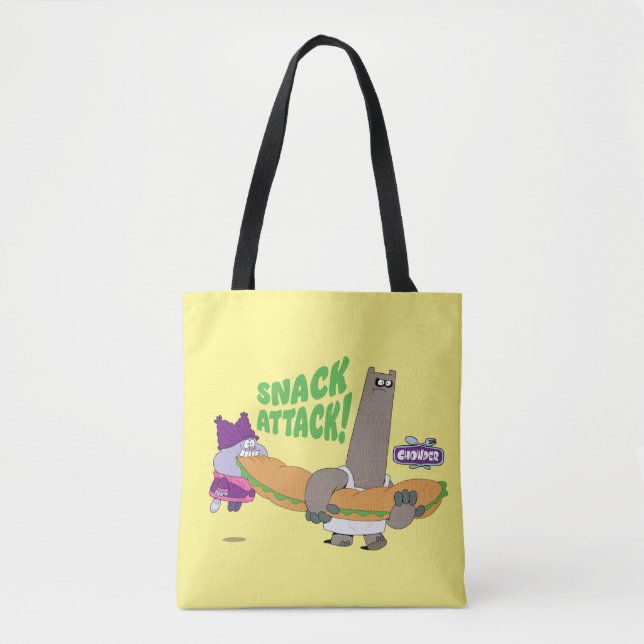 Tote Bag Chowder et Shnitzel (Devant)