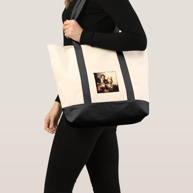Tote Bag Christ Bon Pasteur (Devant (produit))
