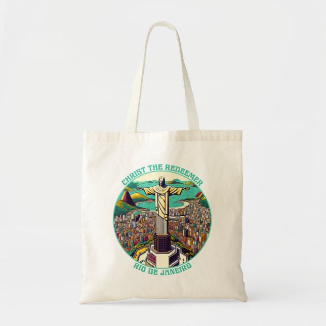 Tote Bag Christ Rédempteur, Rio de Janeiro (Devant)