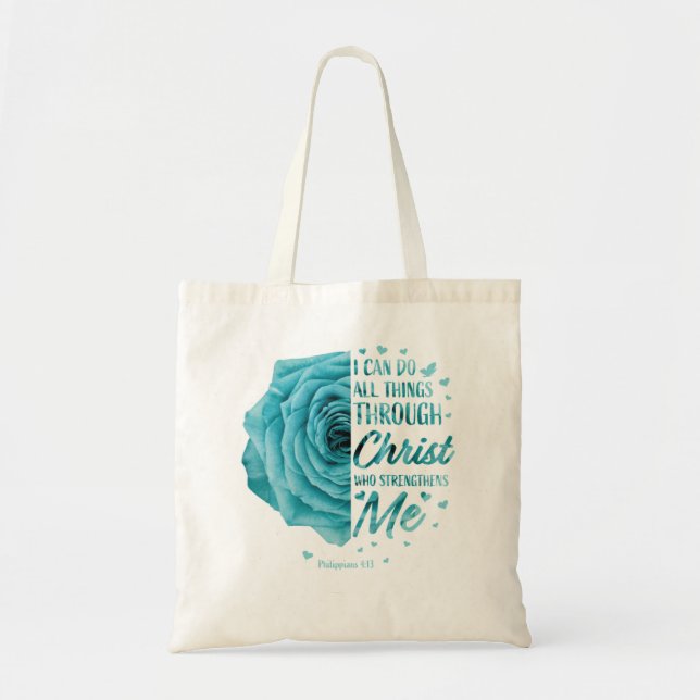 Tote Bag Christian Cadeaux Femmes Maman Sa Bible Religieuse (Devant)
