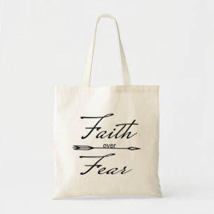 Tote Bag Christian Faith over Fear