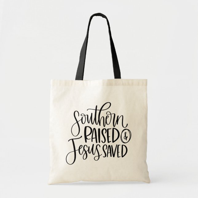 Tote Bag Christian Jesus Sassy Girl Y'all Southern Pride (Devant)