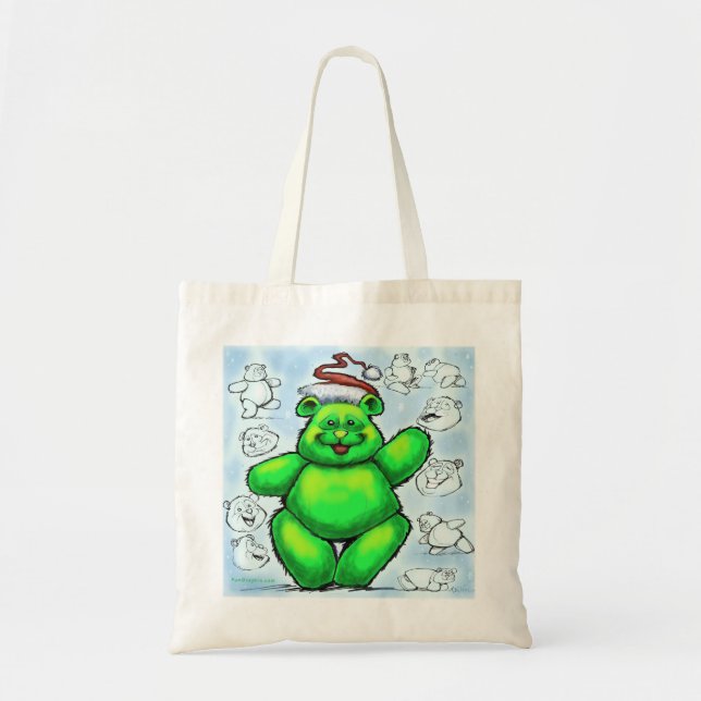 Tote Bag Christmas Bear (Devant)