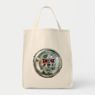 TOTE BAG CHROME SKULL