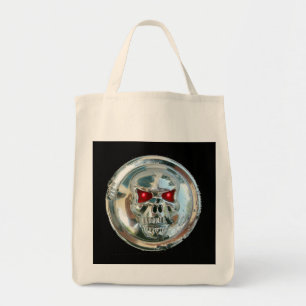 TOTE BAG CHROME SKULL