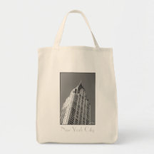 Chrysler Building Canvas Grocerie Fourre-tout
