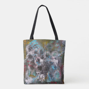 Tote Bag Chuchotements de Paris Peinture d'Alfred Fox