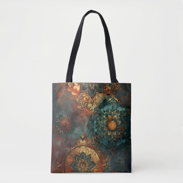 Tote Bag Chuchotements dorés (Devant)
