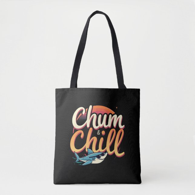 Tote Bag Chum and Chill (Devant)
