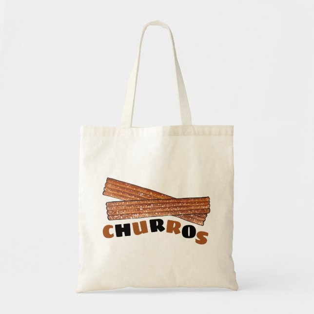 Tote Bag CHURROS Espagnol Portugais Fried Churro Pastry (Devant)