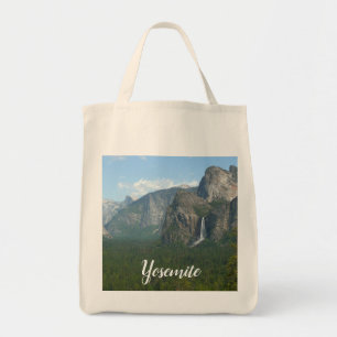 Tote Bag Chute de Bridalveil et Half Dome à Yosemite