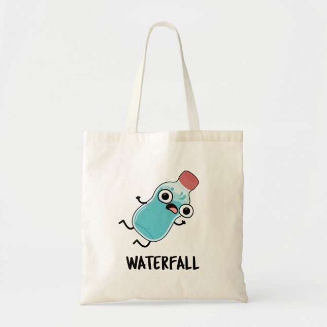 Tote Bag Chute d'eau amusante (Devant)