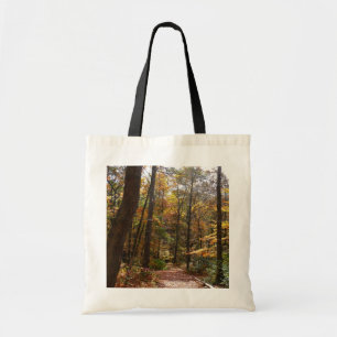 Tote Bag Chute Sunlit dans le parc national de Laurel Hill