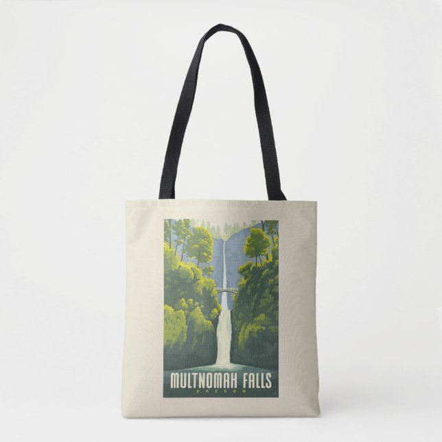 Tote Bag Chutes Multnomah | Oregon (Devant)