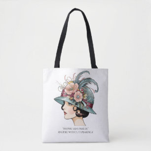 Tote Bag Ciao Bella – La Muse Art Deco Dame Française