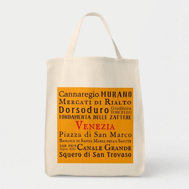 Tote Bag Ciao Venezia ! (Devant)