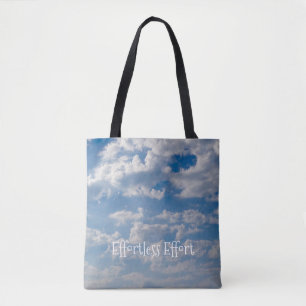 Tote Bag Ciel bleu nuageux