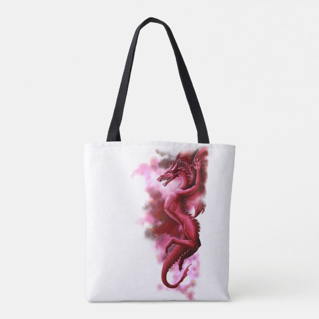 Tote Bag Ciel rouge le matin (Dos)