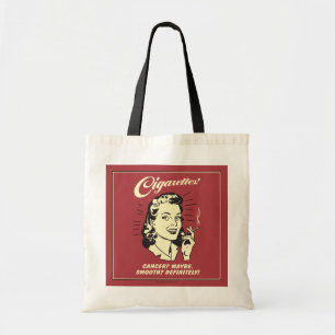 Tote Bag Cigarettes : Le Cancer Peut-Être Def Doux.