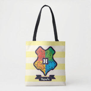 Tote Bag Cimier de Poudlard de dessin
