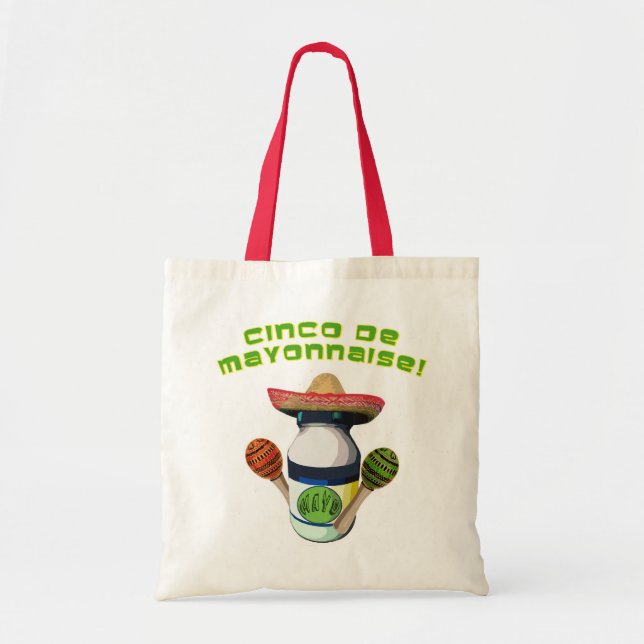 Tote Bag Cinco de Mayonnaise (Devant)